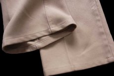 画像6: 00s メキシコ製 Wranglerラングラー 82KH ランチャードレスジーンズ フレア ポリエステルパンツ カーキ W34★159 スタプレ (6)