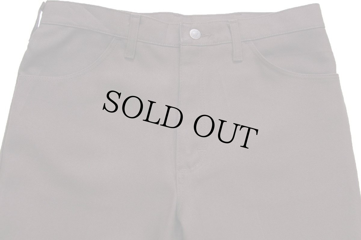 画像4: 80s USA製 Wranglerラングラー 82BN ランチャードレスジーンズ フレア ポリエステルパンツ ブラウン W34★162 スタプレ (4)