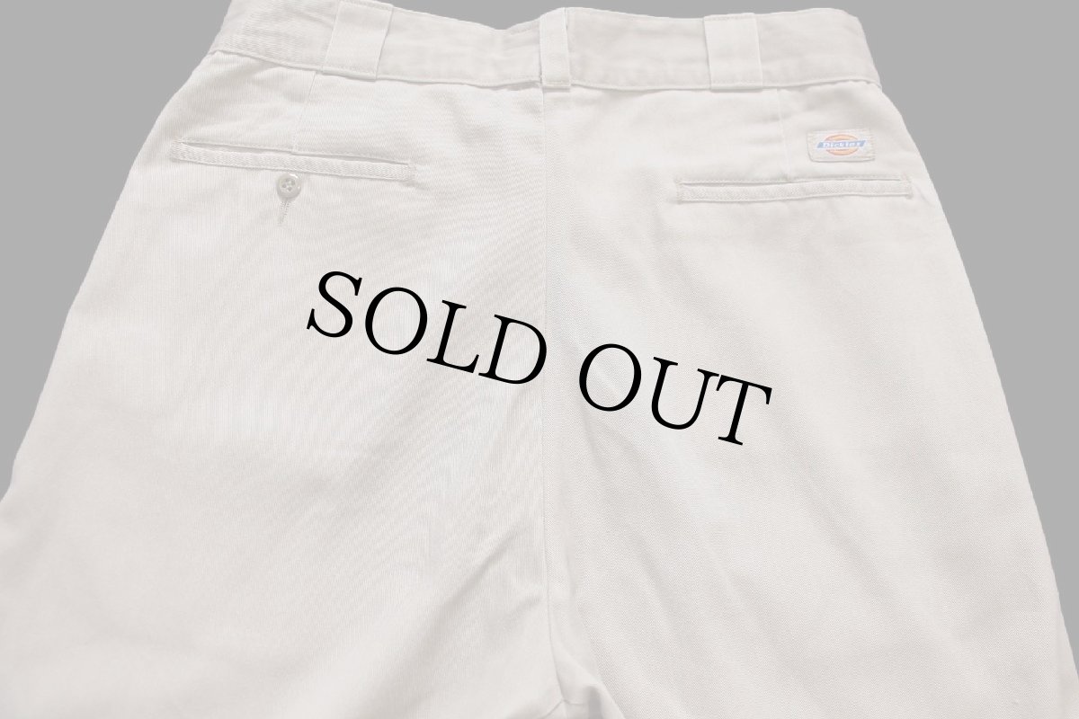 画像5: 90s Dickiesディッキーズ ワークパンツ カーキ W33★874 (5)