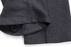 画像6: 00s メキシコ製 Wranglerラングラー 82HK ランチャードレスジーンズ ポリエステルパンツ ヘザーブラック W35★156 スタプレ (6)