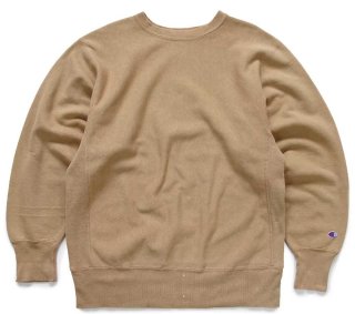 80s USA製 Championチャンピオン USMA 染み込みプリント 前V リバース