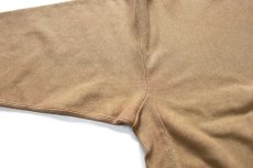 画像6: 90s Championチャンピオン 無地 目無し リバースウィーブ スウェット カーキ★ブランク (6)