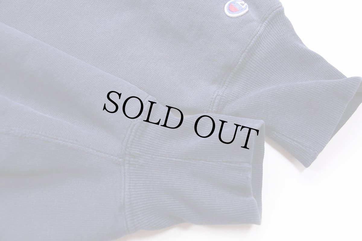 画像6: 90s Championチャンピオン NORTH PARK COLLEGE リバースウィーブ スウェット 紺 (6)