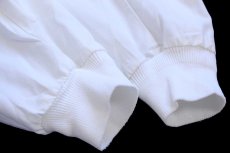 画像7: 80s USA製 米軍 ARMY NATIONAL GUARD 星条旗 イーグル スタンドカラー ジャケット 白 XL (7)