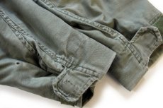 画像7: 60s 米軍 U.S.ARMY M-65 フィールドジャケット 2nd オリーブグリーン フェード (7)