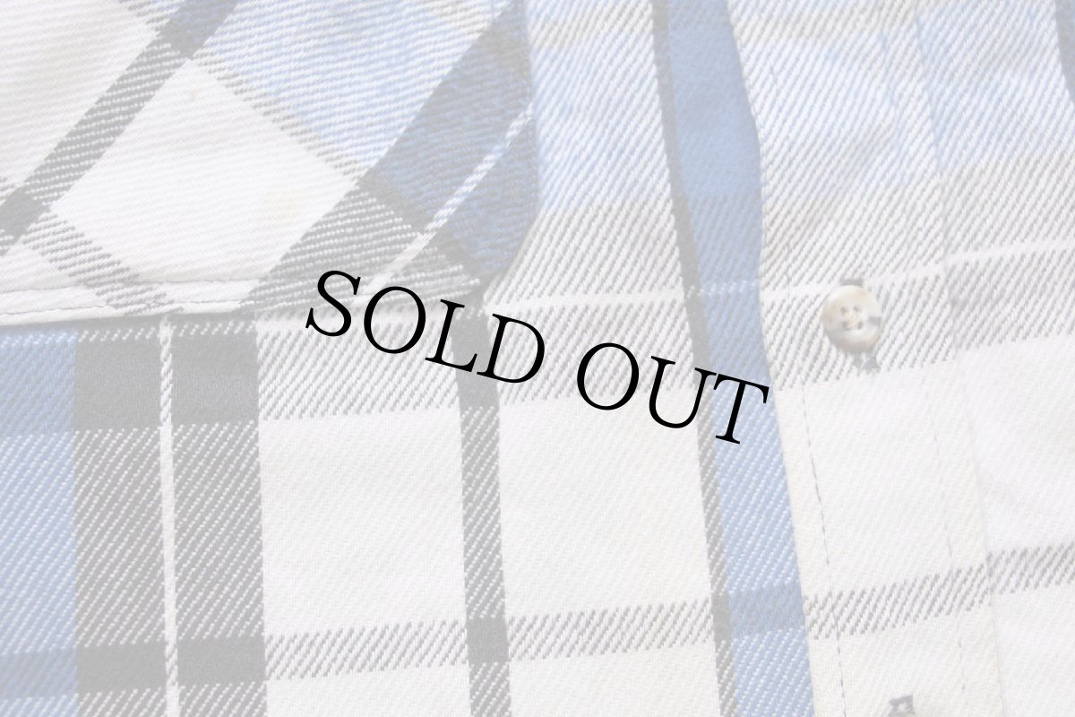 画像5: 80s USA製 JCPenney STJOHN'SBAY×BIGMACビッグマック チェック コットン フランネルシャツ XL-R (5)