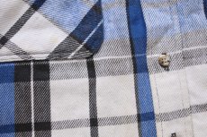 画像5: 80s USA製 JCPenney STJOHN'SBAY×BIGMACビッグマック チェック コットン フランネルシャツ XL-R (5)