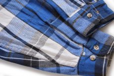 画像6: 80s USA製 JCPenney STJOHN'SBAY×BIGMACビッグマック チェック コットン フランネルシャツ XL-R (6)