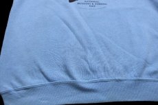 画像5: 80s USA製 Hanes REMINGTON FARMS NATIONAL HUNTING&FISHING DAY ハンティング フィッシング アート スウェット 水色 L (5)