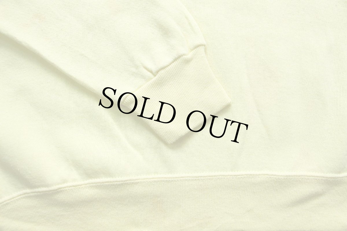 画像6: 80s USA製 EAGLES People Helping People スウェット 薄黄 XL (6)