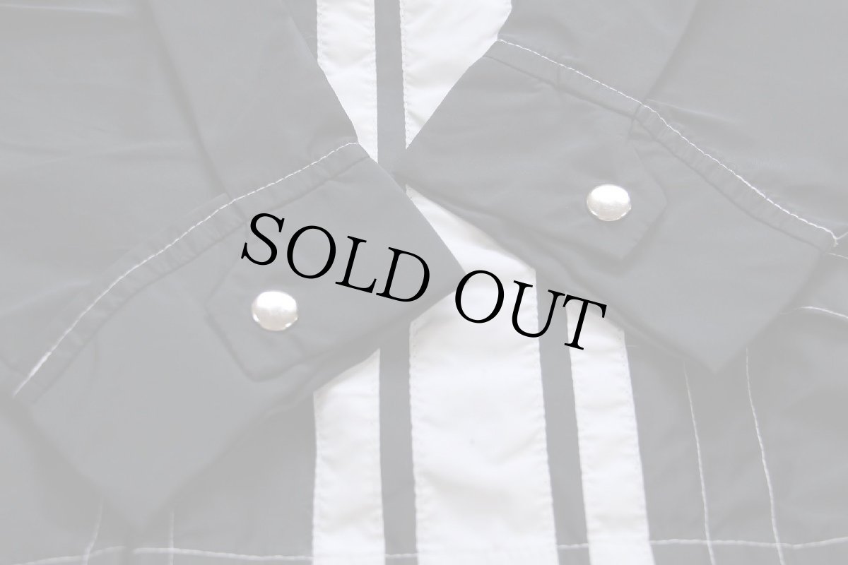 画像6: 90s Hard Rock HOTEL ハードロック ホテル LAS VEGAS チェッカーフラッグ 刺繍 チンスト付き ナイロン レーシングジャケット 黒 S (6)