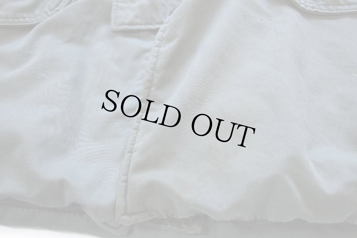 画像6: 80s 米軍 USAF N-3B フライトジャケット セージグリーン M (6)