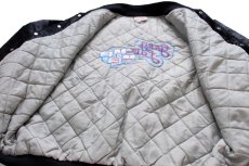 画像5: 90s USA製 Greg Lair GMC TRUCKS PONTIAC OLDSMOBILE BUICK GM 刺繍 キルティングライナー ナイロンジャケット 黒 L (5)