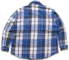 画像2: 80s USA製 JCPenney STJOHN'SBAY×BIGMACビッグマック チェック コットン フランネルシャツ XL-R (2)