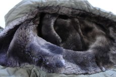 画像5: 80s 米軍 USAF N-3B フライトジャケット セージグリーン M (5)