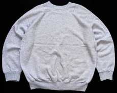 画像2: 80s Kim's Bar ESTARTIT COSTA BRAVA ツートン スウェット 杢グレー (2)