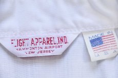 画像5: 80s USA製 米軍 ARMY NATIONAL GUARD 星条旗 イーグル スタンドカラー ジャケット 白 XL (5)