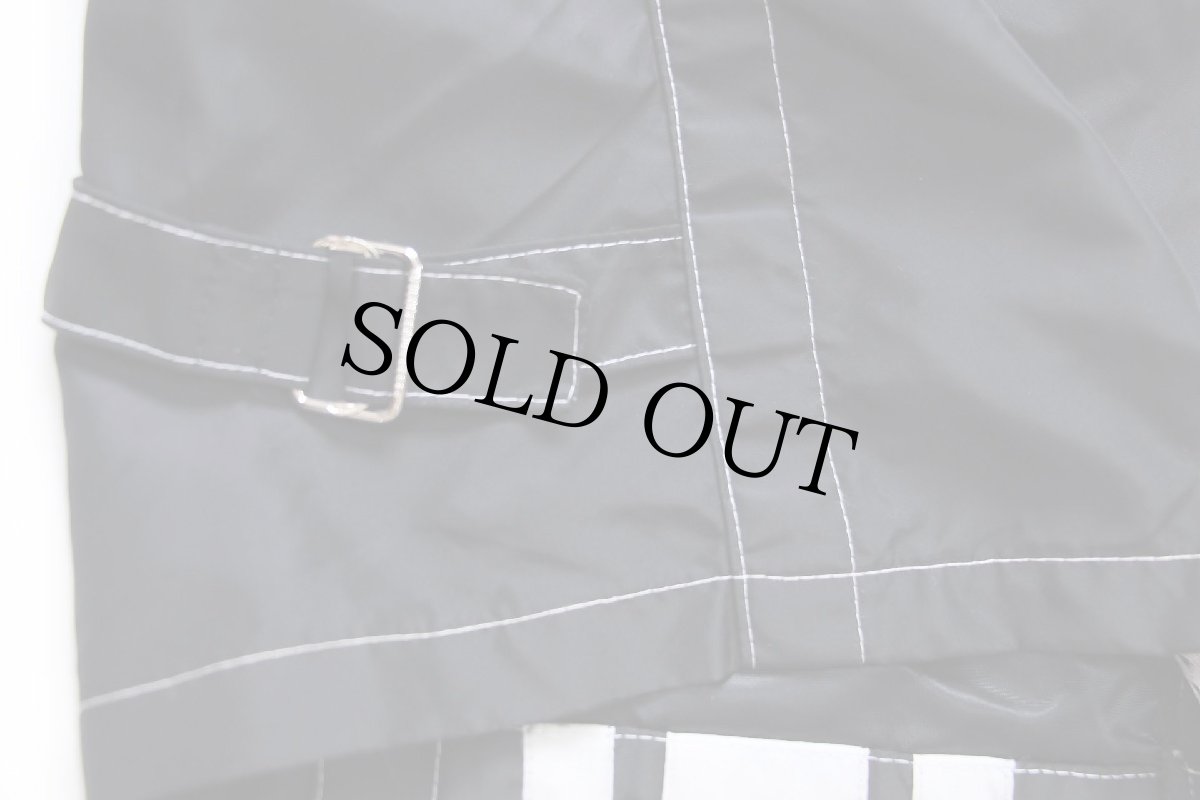 画像5: 90s Hard Rock HOTEL ハードロック ホテル LAS VEGAS チェッカーフラッグ 刺繍 チンスト付き ナイロン レーシングジャケット 黒 S (5)