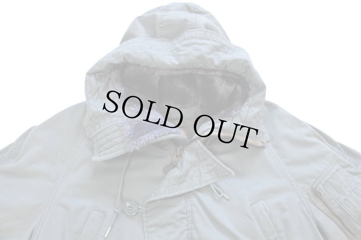 画像3: 80s 米軍 USAF N-3B フライトジャケット セージグリーン M (3)