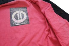 画像4: 90s O'NEILLオニール 刺繍 ナイロンジャケット 黒×ピンク (4)