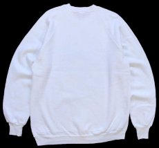 画像2: 80s USA製 Disneyディズニー ミッキー マウス スウェット 白 L★RUSSELLラッセル (2)