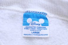 画像4: 80s USA製 Disneyディズニー 15YEARS Walt Disney World ミッキー マウス スウェット 白 L★A (4)