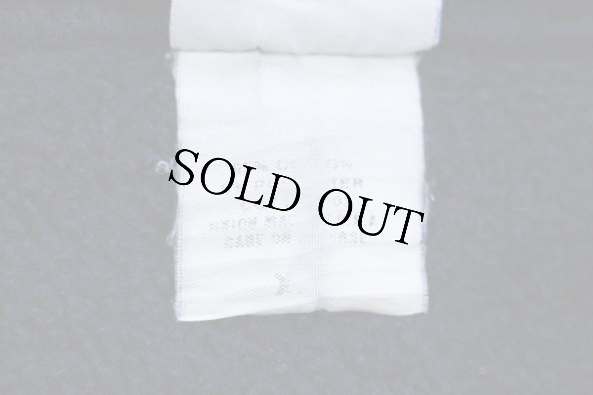 画像5: 90s USA製 BELLSOUTH CWA 刺繍 ハーフジップ リバースウィーブ スウェットパーカー 紺★フーディー (5)