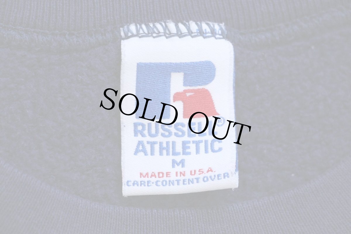 画像5: 90s USA製 RUSSELLラッセル UNIVERSITY OF ARIZONA 前V スウェット 紺 M (5)