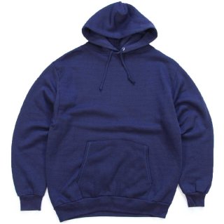 最終価格 ラッセル フーディ 90s USA NAVY XL ナス紺 フェード 90s USA製 RUSSELLラッセル 無地 スウェット ジップパーカー 紺 XXL