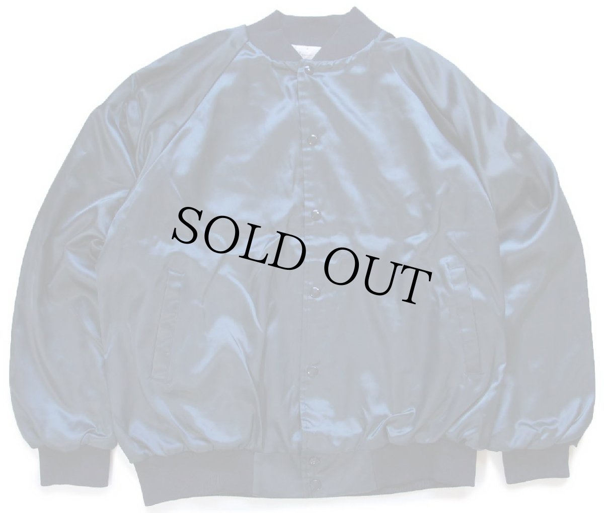 画像2: 80s USA製 AUBURN Kroger WHITLOCK バックプリント ナイロンジャケット 紺 XL (2)