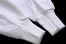 画像6: 90s USA製 Hanes GENERATION ECOLOGIE 刺繍 スウェット 白 L (6)