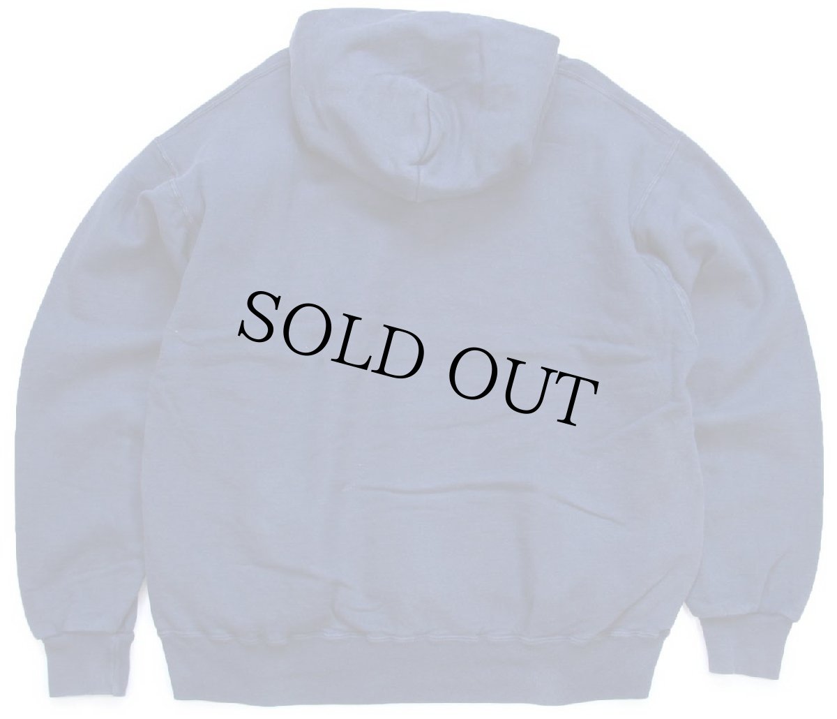 画像2: 00s メキシコ製 RUSSELLラッセル 無地 スウェットパーカー 紺 フェード XL★フーディー ブランク (2)