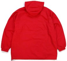 画像2: 90s Woolrichウールリッチ GORE-TEXゴアテックス ナイロン アノラックパーカー 赤 L (2)