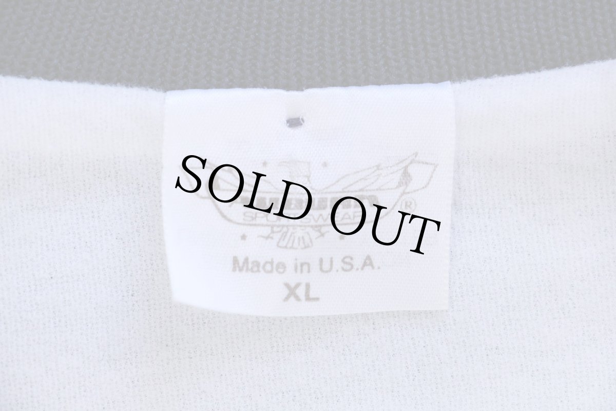 画像5: 80s USA製 AUBURN Kroger WHITLOCK バックプリント ナイロンジャケット 紺 XL (5)