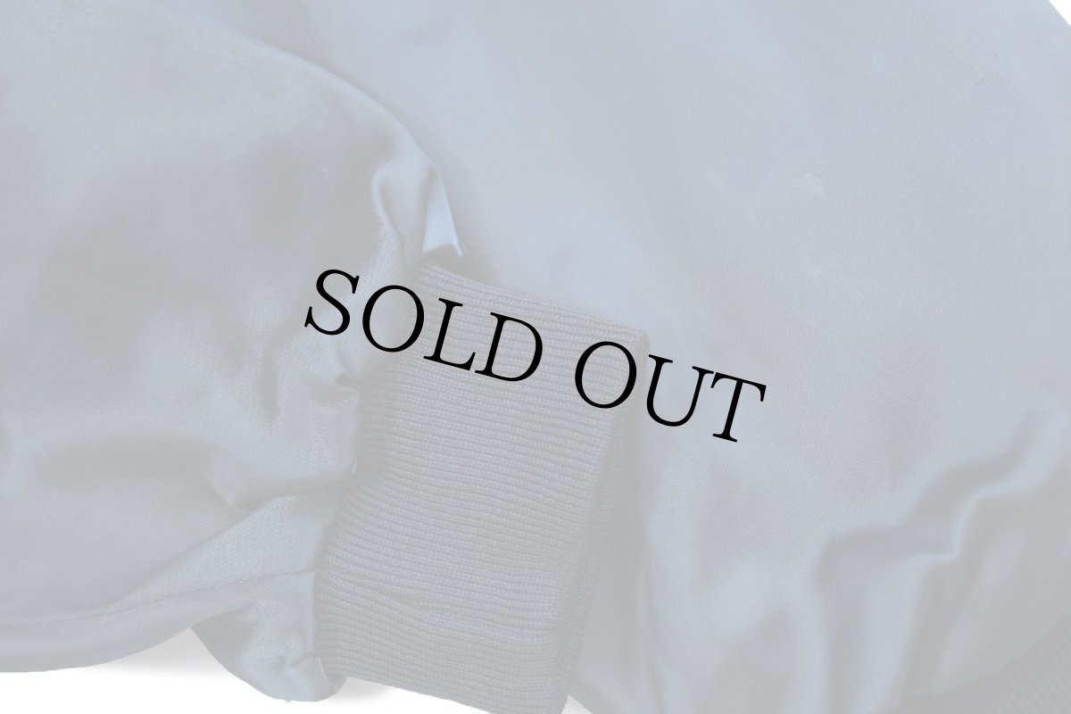 画像8: 80s USA製 AUBURN Kroger WHITLOCK バックプリント ナイロンジャケット 紺 XL (8)