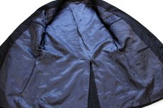 画像6: 80s USA製 ポロ ラルフローレン ピンストライプ 2つボタン ウール テーラードジャケット チャコールグレー★ブレザー (6)