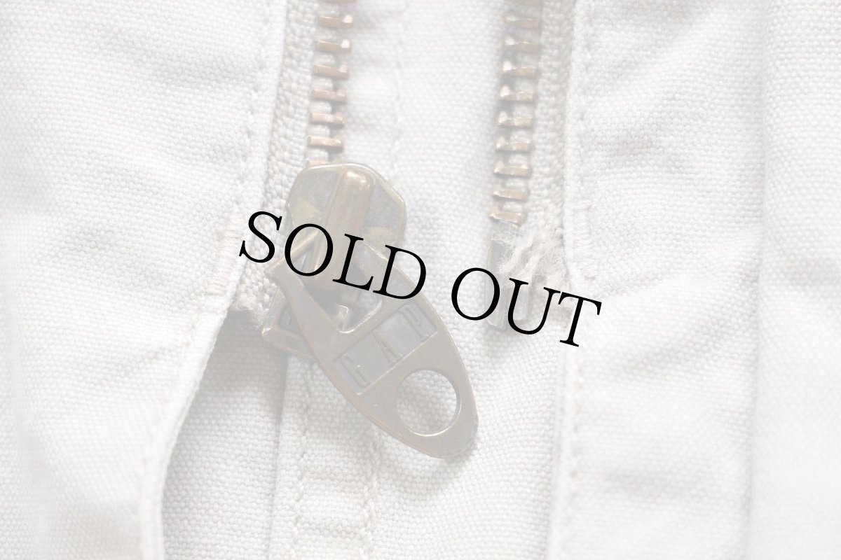 画像8: 90s GAPギャップ チンスト付き コットン サファリジャケット ベージュ (8)