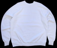 画像2: 80s USA製 BEARY CHRISTMAS テディベア スウェット 白 M (2)