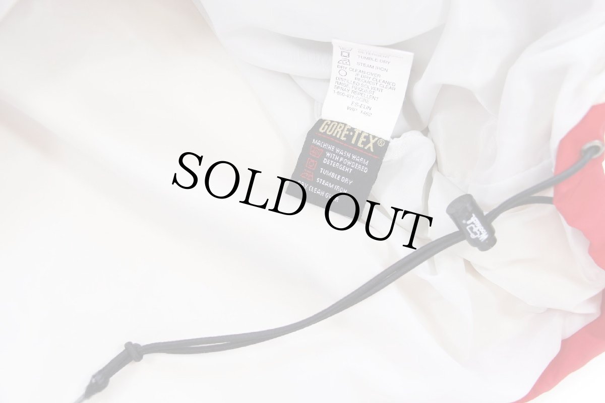 画像5: 90s Woolrichウールリッチ GORE-TEXゴアテックス ナイロン アノラックパーカー 赤 L (5)