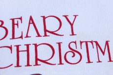 画像5: 80s USA製 BEARY CHRISTMAS テディベア スウェット 白 M (5)