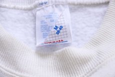 画像4: 80s USA製 Its a black thing 蛍光プリント スウェット 白 M★RUSSELLラッセル (4)