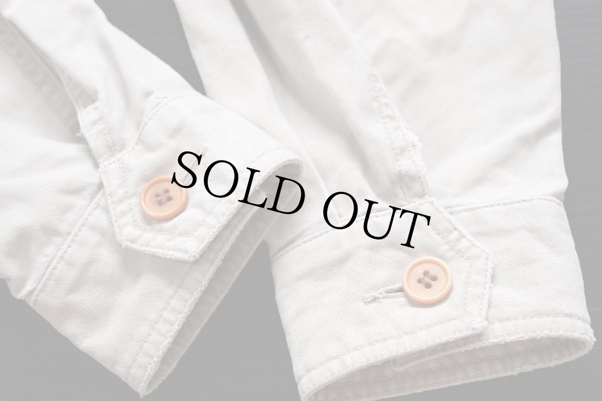 画像7: 90s GAPギャップ チンスト付き コットン サファリジャケット ベージュ (7)