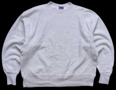 画像1: 00s メキシコ製 Championチャンピオン 無地 目無し リバースウィーブ スウェット オートミール XL★ブランク ブックストア (1)