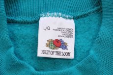 画像5: 90s カナダ製 NORTHRIDGE Western Gas Marketing スウェット ブルーグリーン L (5)