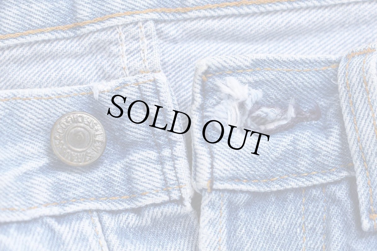 画像7: 80s USA製 Levi'sリーバイス 501 デニムパンツ W32 L34★210 (7)