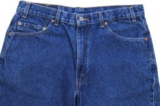 画像4: 00s メキシコ製 Levi'sリーバイス 517 デニムパンツ W36 L32★114 ブーツカット (4)