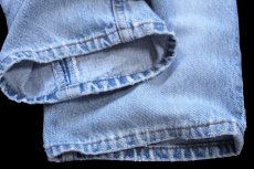 画像9: 90s USA製 Levi'sリーバイス 501 ダメージ&パッチワーク デニムパンツ W31 L32 (9)