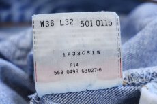 画像7: 90s USA製 Levi'sリーバイス 501 デニムパンツ W36 L32★212 (7)