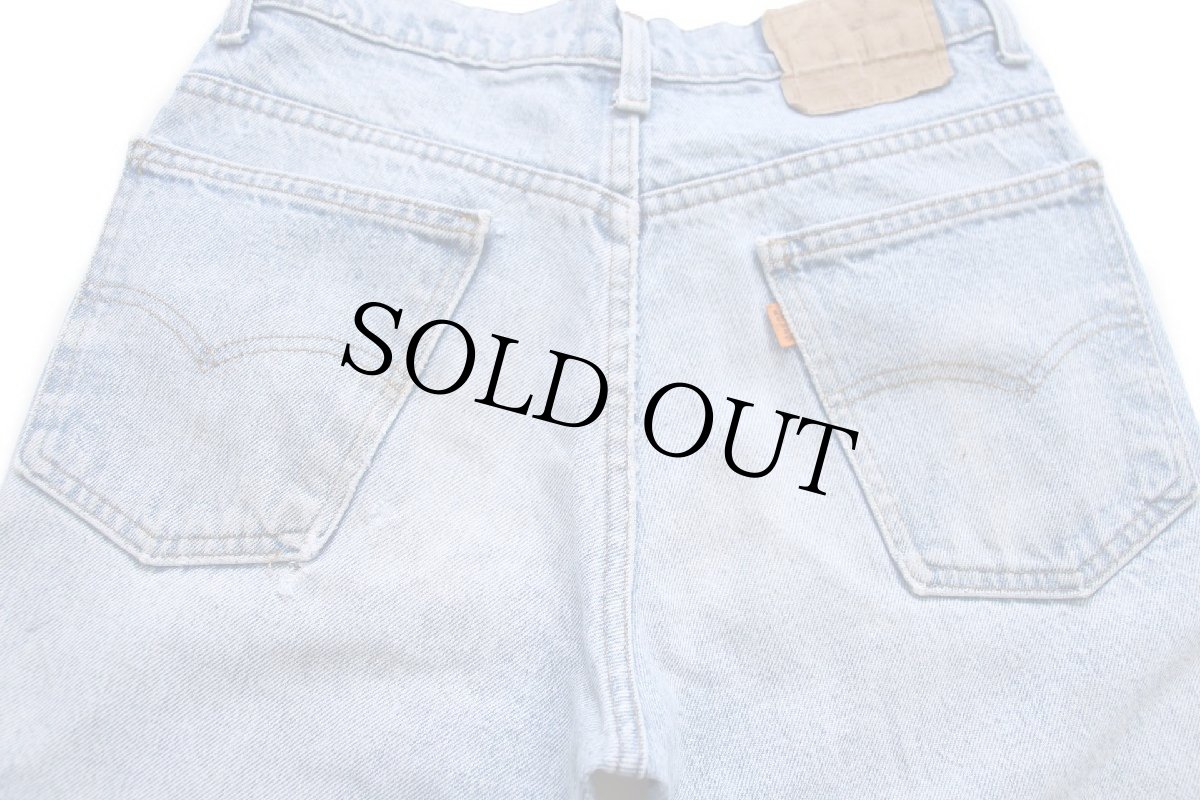 画像5: 80s USA製 Levi'sリーバイス 517 ペンキ飛び デニムパンツ W31 L34★113 ブーツカット (5)