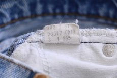 画像7: 80s USA製 Levi'sリーバイス 517 ペンキ飛び デニムパンツ W31 L34★113 ブーツカット (7)
